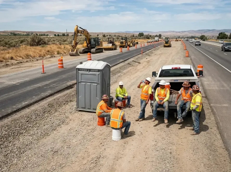 highway-road-construction-crew-007 — frequently asked questions, Porta Potty and Restroom Rentals in Sugarland Run, VA